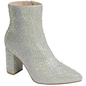 Rhinestone Booties Forever